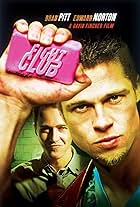 Brad Pitt and Edward Norton in Fight Club (1999)